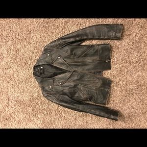 Leather Jacket from Milano, Italy